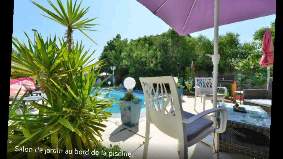 Suite-Junior -Villa Helene - Montpellier Sud - Aeroport- Piscine Privee-2Mn Des Plages ペロル エクステリア 写真